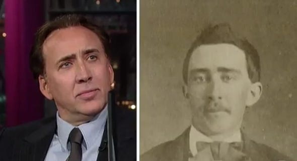 Ник Кейдж и его двойник